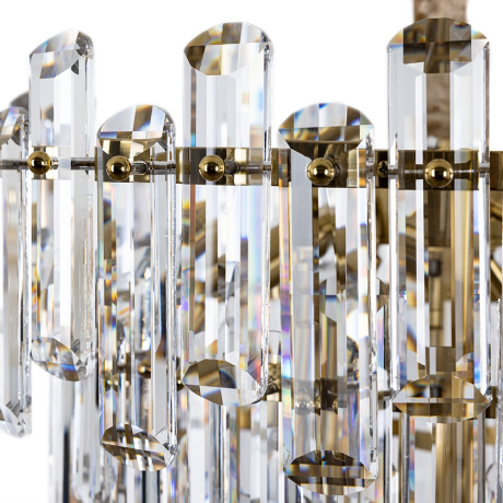 Каскадная люстра со светодиодными лампочками E14 , комплект от Lustrof. №444832-622995 