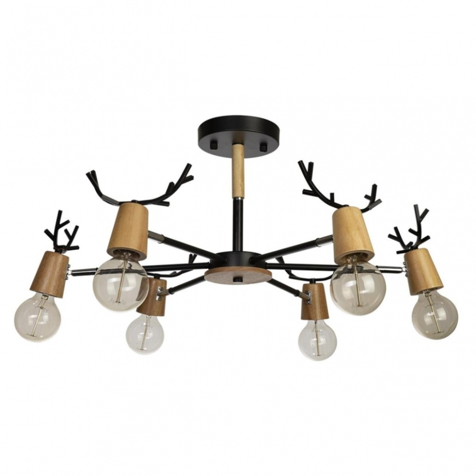 Люстра на штанге LOFTIT Sven 100246 Black 14540₽