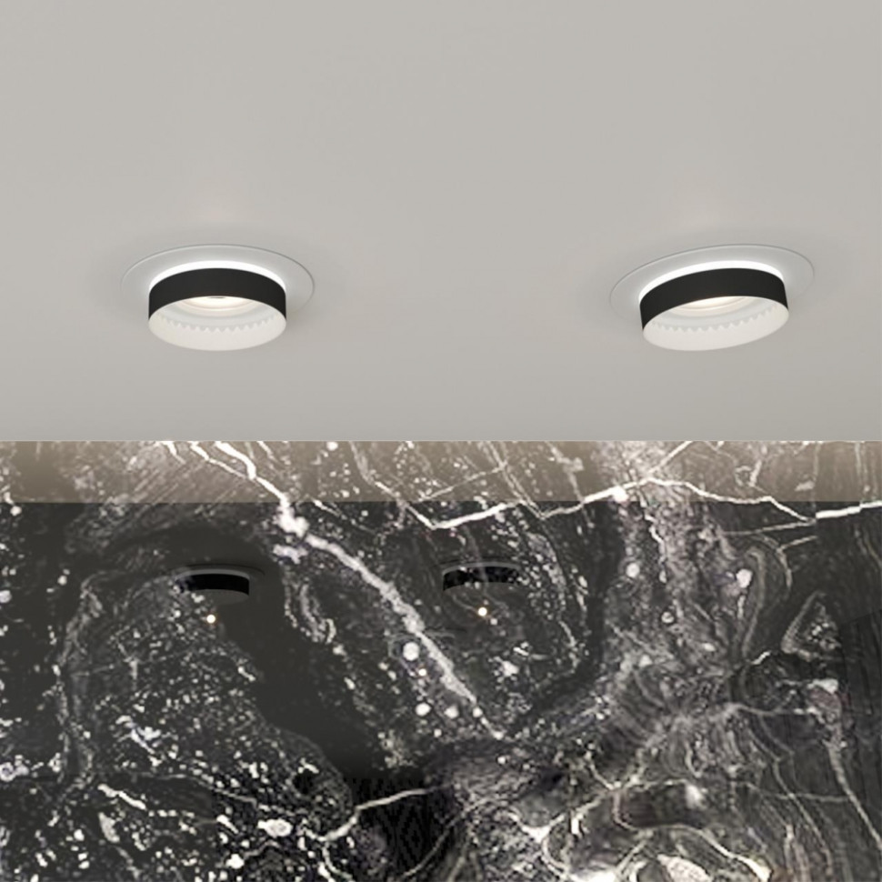 Встраиваемый влагозащищенный светильник Water Novotech 370784, цвет белый - фото 2