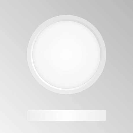 Светодиодный настенно-потолочный ультратонкий светильник Citilux Бейсик CL738120N Белый 