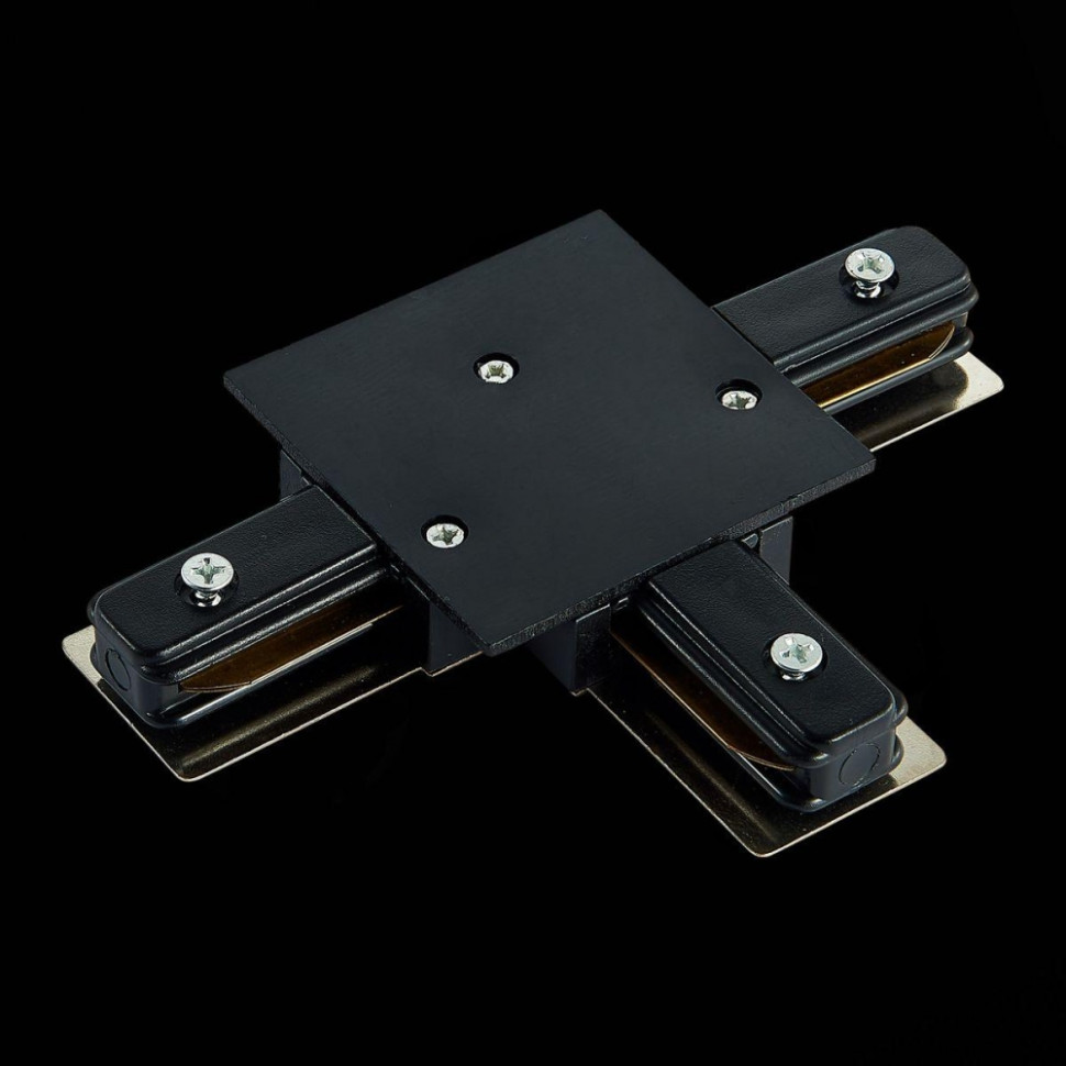 Соединитель T-образный для однофазного шинопровода ST-Luce ST013.439.00, цвет черный - фото 2