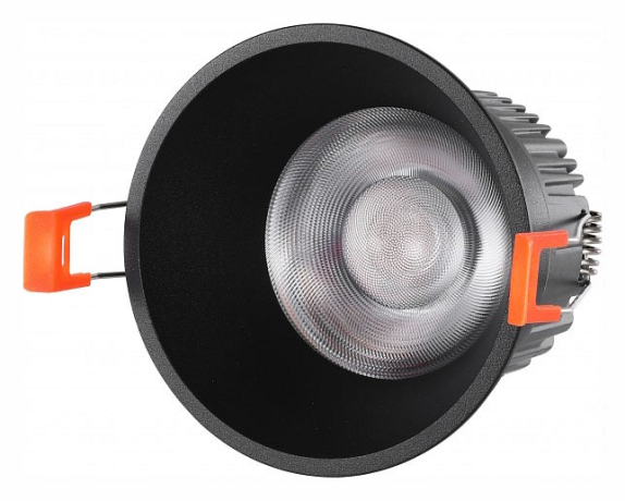 Встраиваемый светильник iLedex Technical Mars 212-12W-D95-3000K-24DG-BK 