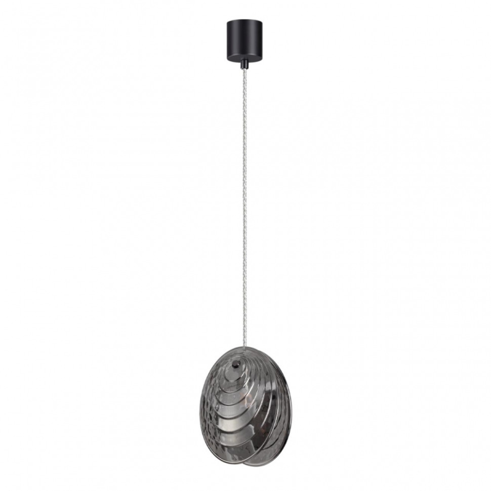 Подвесной светильник Odeon Light Modern Mussels 5038/1, цвет черный 5038/1 - фото 1