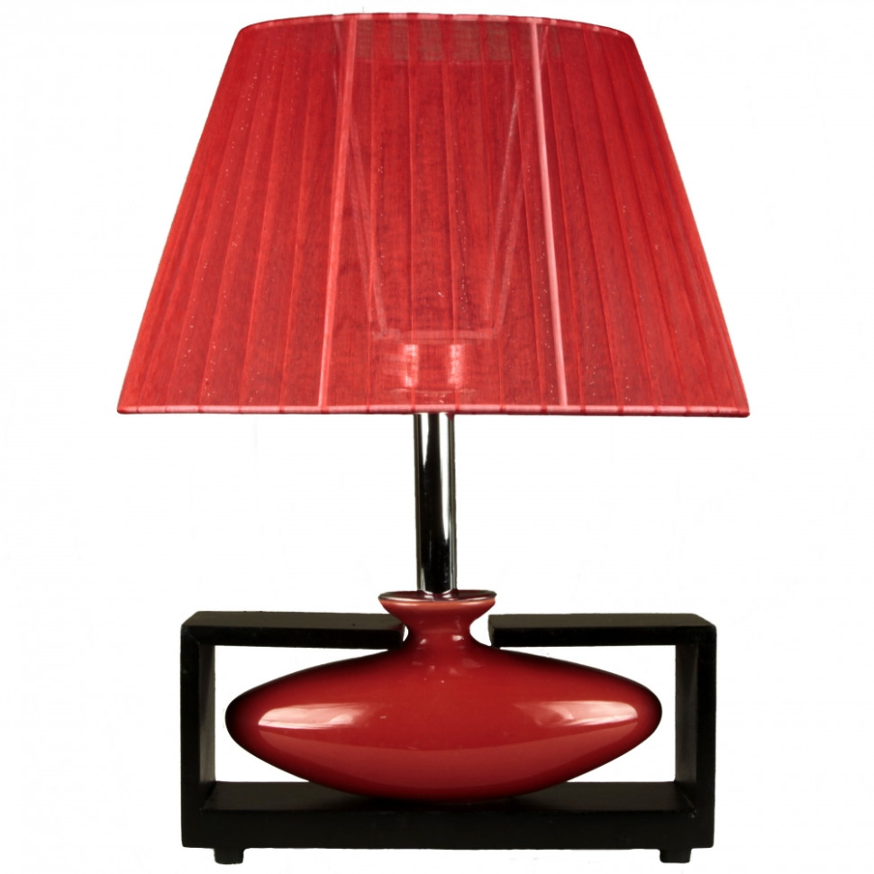 Настольный светильник WINKRUS BC-6002/2, цвет красный + черный BC-6002/2 - фото 1