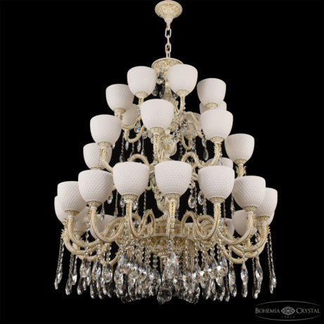 Подвесная люстра Bohemia Ivele Crystal AL7901 AL79101/16+8+8/300/3d A WMG P1 U Wave 