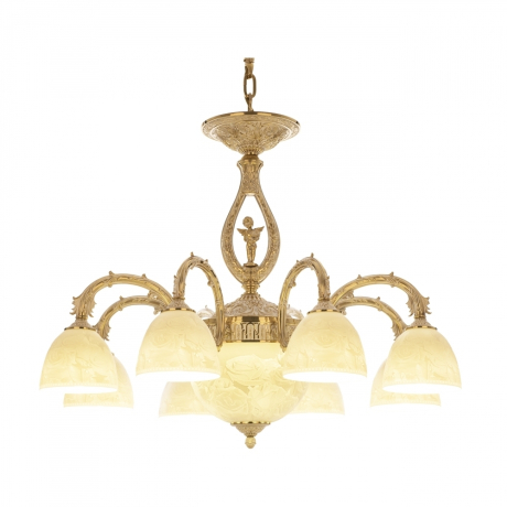 Люстра Bohemia Ivele Crystal 71409P/8/210 GW P1 D Rose FA10S 