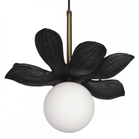 Светильник подвесной с Led лампочками в комплекте LOFT IT 10213/B Black+Lamps 