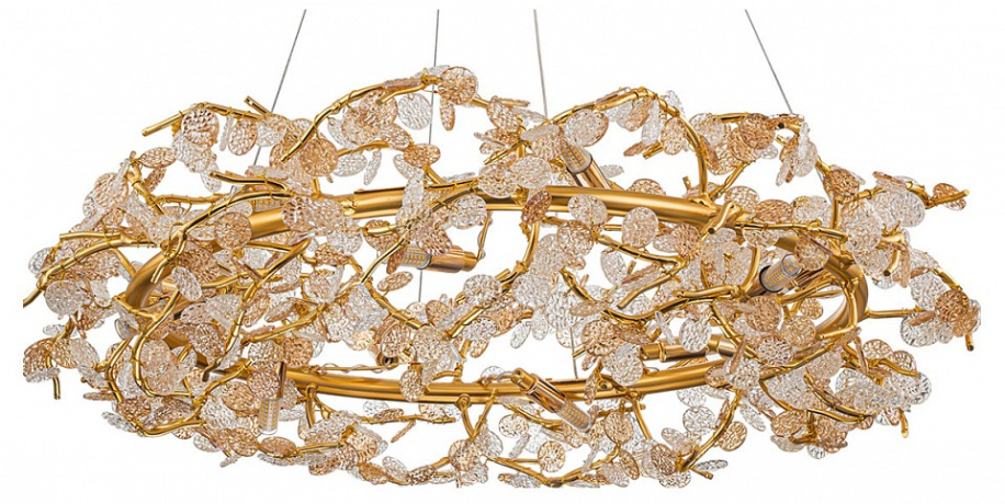 Подвесная люстра Indigo Splendore 11042/12P Gold 