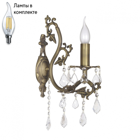 Бра с лампочкой Dio D arte Sorrento E 2.1.1.600 A+Lamps 
