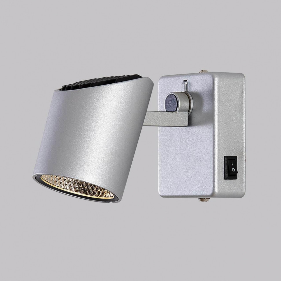 CL556611 Светодиодный светильник-спот Citilux Дубль-2, цвет серебро - фото 2