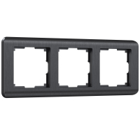 Рамка на 3 поста Werkel Stream (графит) W0032104