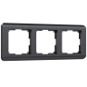 Рамка на 3 поста Werkel Stream (графит) W0032104