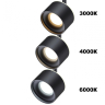 Нарушена упаковка!  <384104> Трехфазный LED светильник 15W 3000-6000К для трека Giro Novotech 358977