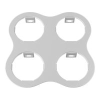 Рамка на 4 светильника Lightstar Domino 214646