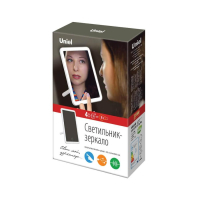 Зеркало с подсветкой, сенсорный выключатель, диммер Uniel TLD-591 White/LED/80Lm/6000K/Dimmer (UL-00002759)