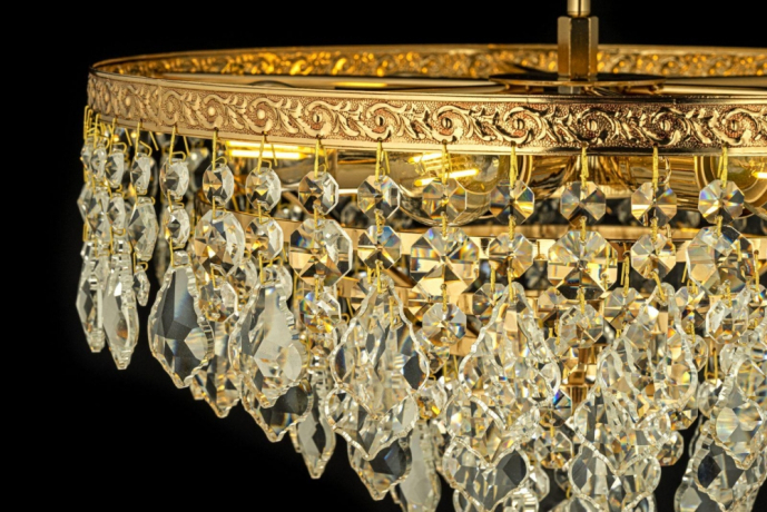 Люстра на штанге Arti Lampadari Castellana Castellana E 1.3.38.602 G