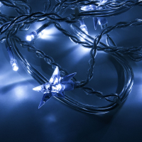 1,8*0,5м. Гирлянда бахрома белый свет Eurosvet 230V 100-002 (a049841)