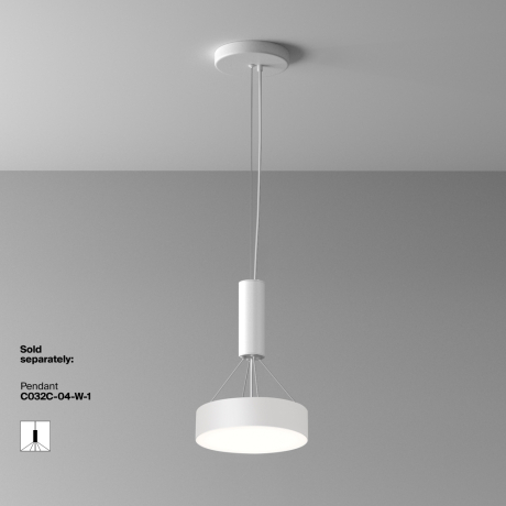 Потолочный светильник Technical C032CL-24W4K-RD-W Zon 