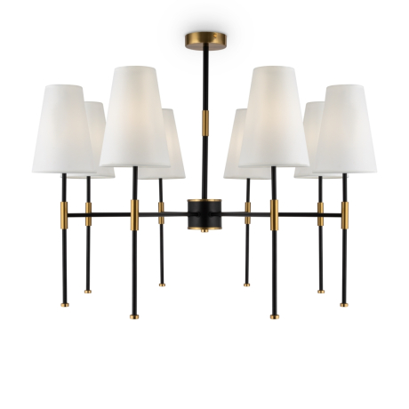 Люстра на штанге Freya Tida FR5196PL-08BBS 