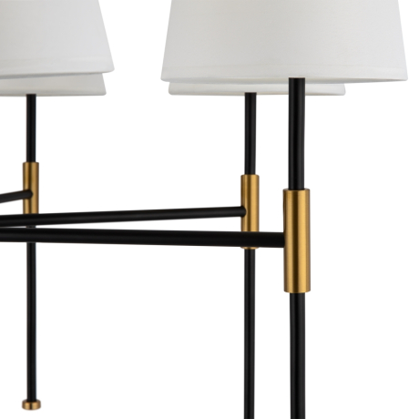 Люстра на штанге Freya Tida FR5196PL-08BBS 