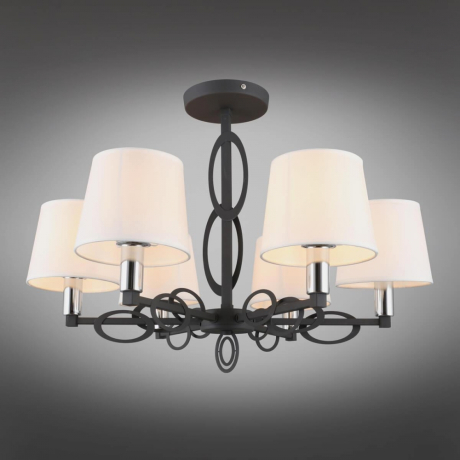 Люстра с поддержкой Маруси потолочная Omnilux OML-64907-06-M 