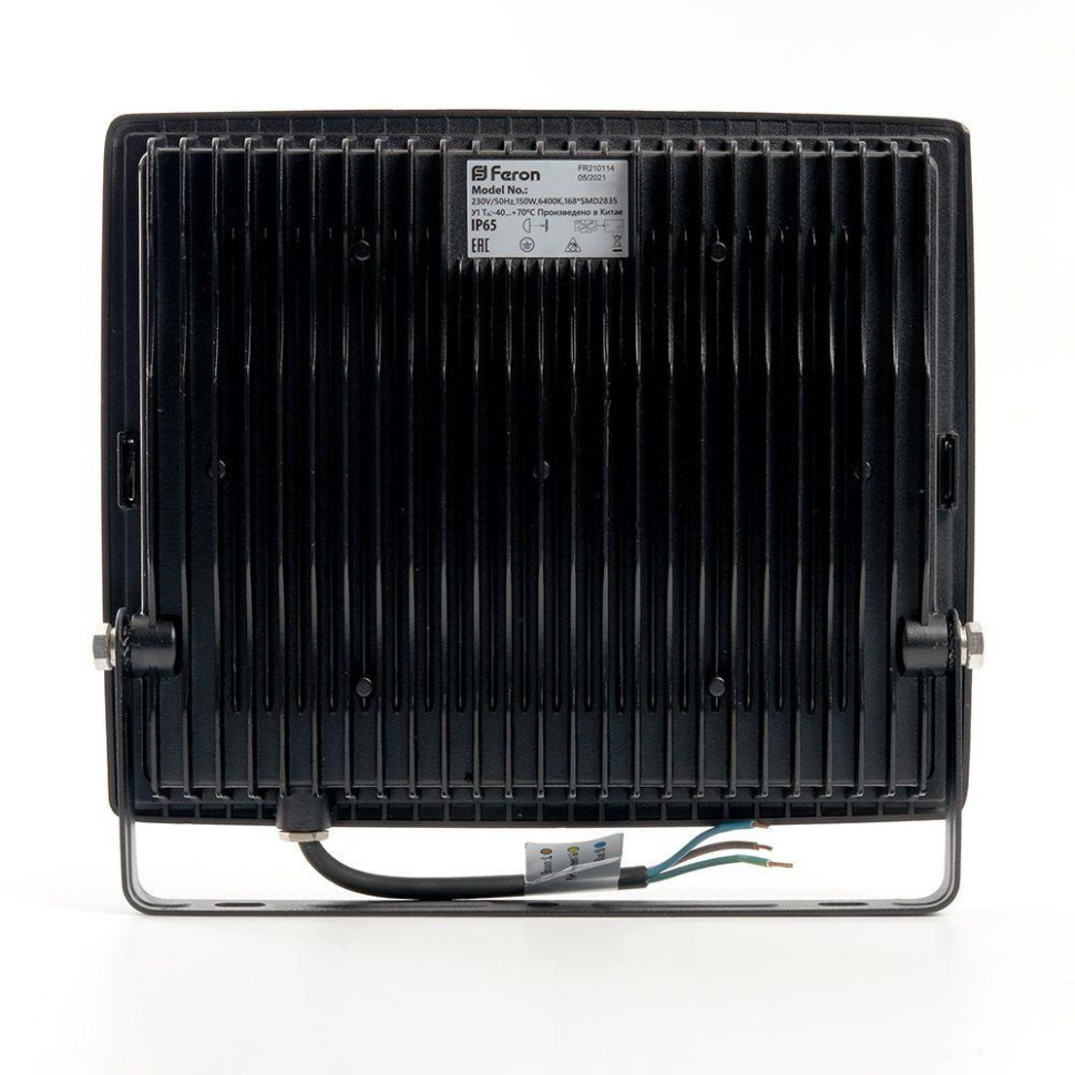 Светодиодный прожектор Feron LL-924 IP65 200W 4000K 48110, цвет черный - фото 2