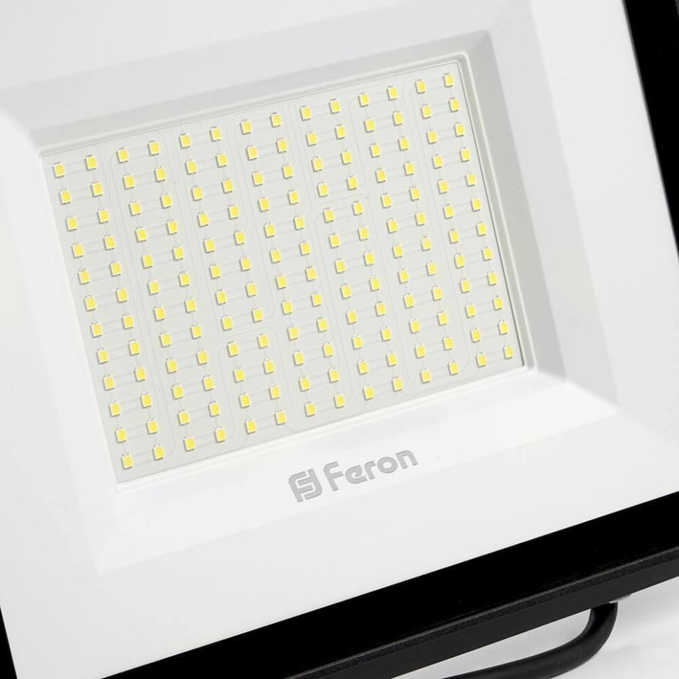 Светодиодный прожектор Feron LL-924 IP65 200W 4000K 48110, цвет черный - фото 3