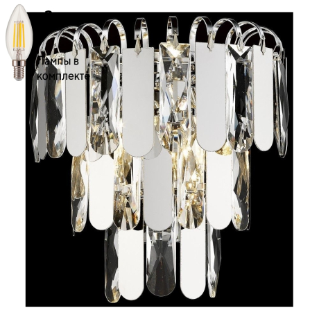 Бра с лампочками Wertmark WE105.03.101+Lamps 