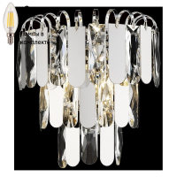 Бра с лампочками Wertmark WE105.03.101+Lamps