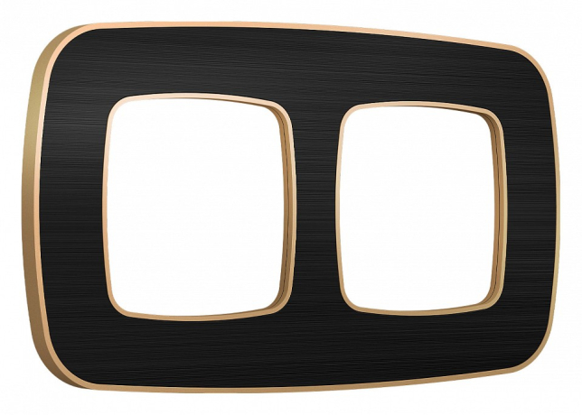 Рамка на 2 поста Ambrella Volt OMEGA OF640542