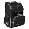 Нарушена упаковка!  <796722> Ранец GRIZZLY анатомическая спинка, с мешком для обуви, для девочек, "BOWS", 33х25х13 см, RAm-584-8/1 (274136)