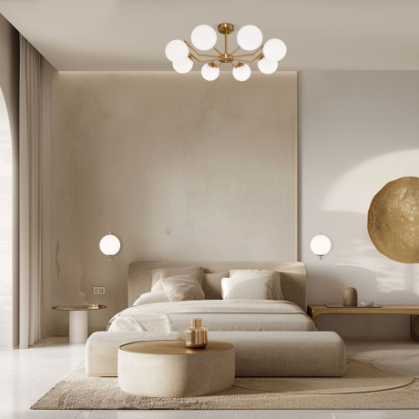 Светильник на штанге Eurosvet Frost 70153/1 латунь 