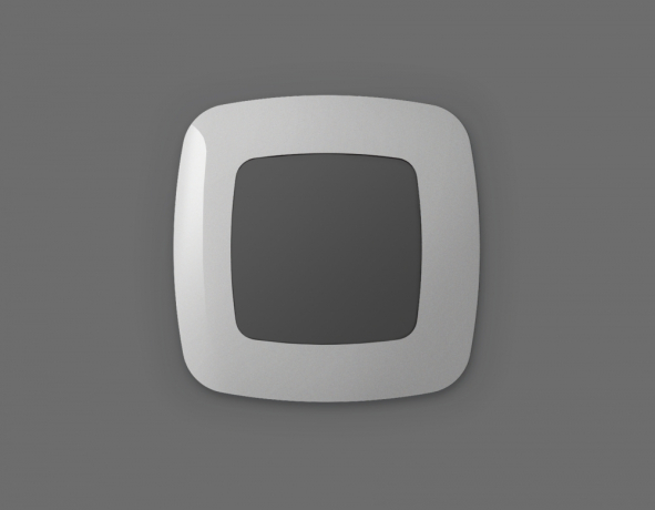 Заглушка для поста с рамкой Ambrella Volt OMEGA OP9160 