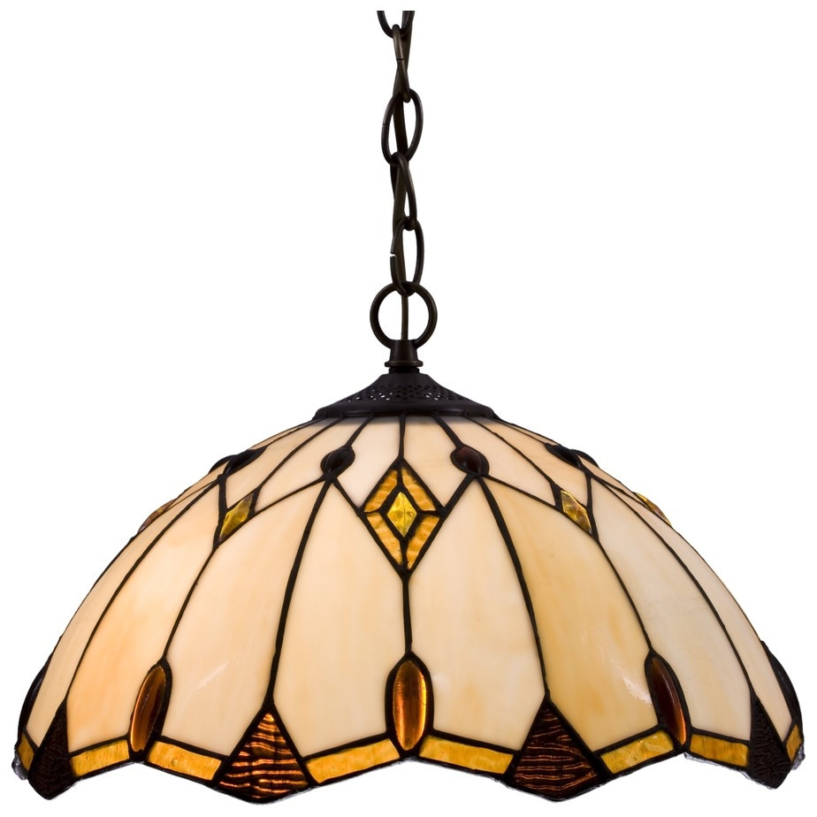 Светильник подвесной в стиле тиффани со светодиодными лампами E27, комплект от Lustrof. №151371-623462