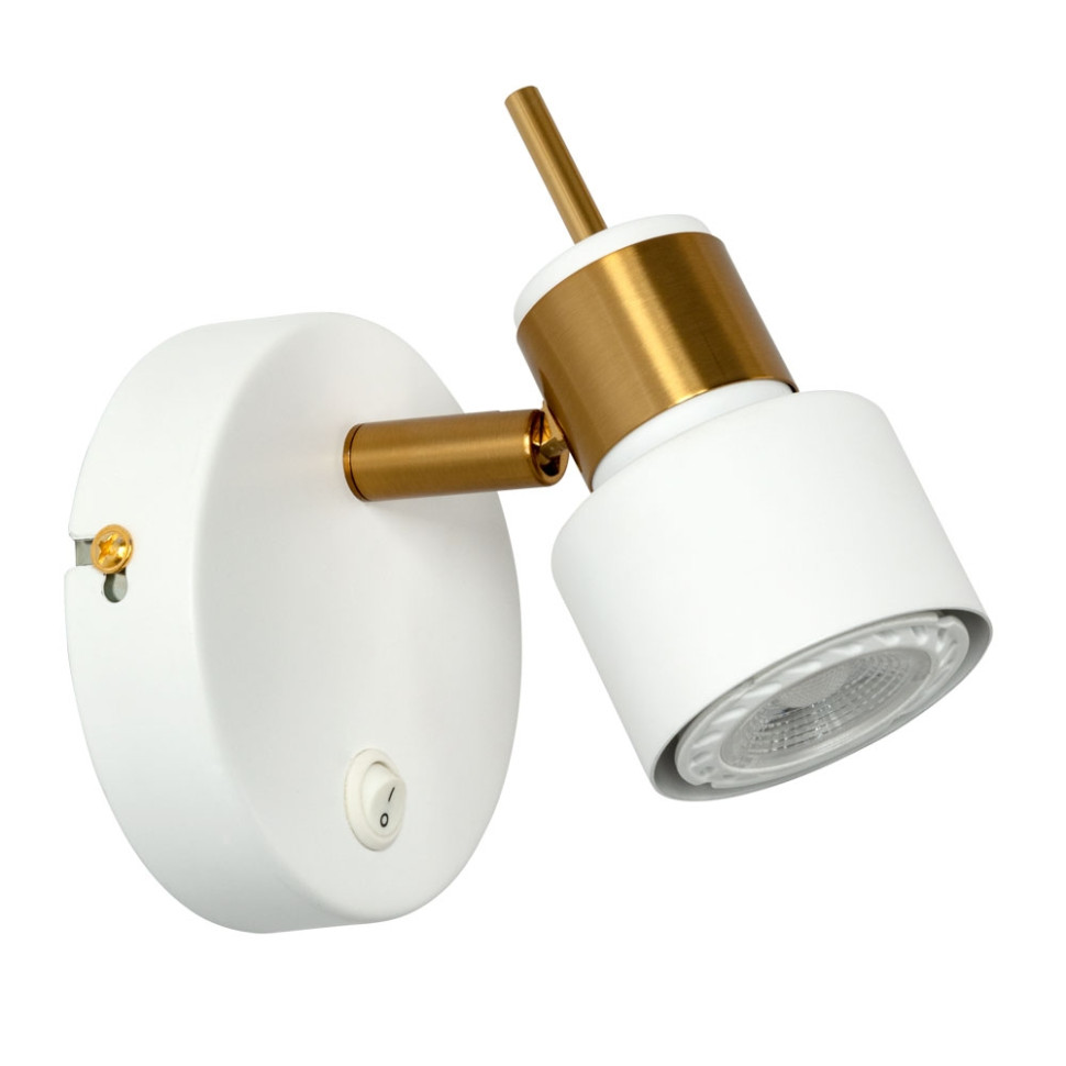 Спот Arte Lamp Almach A1906AP-1WH светильник настенный amber lamp 8261b садовый черное серебро