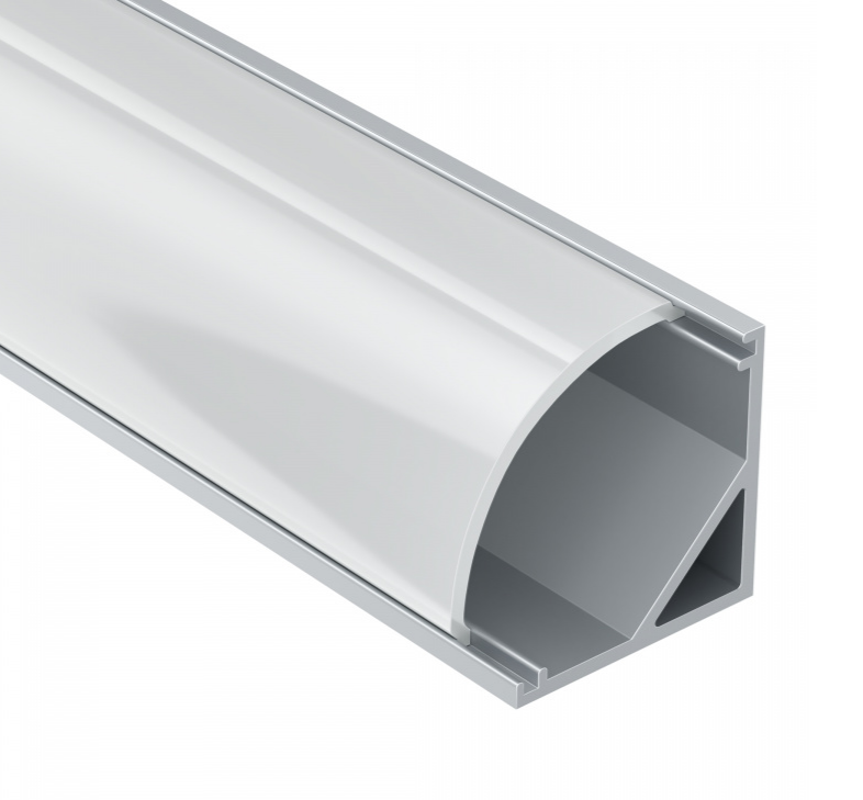 2м. Встраиваемый алюминиевый профиль для светодиодной ленты Maytoni Led strip ALM008S-2M, цвет серебро - фото 1